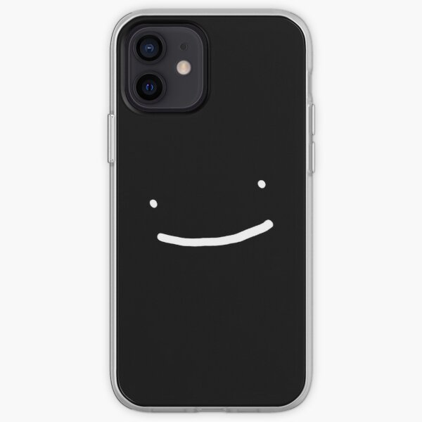 Dream SMP Smile Black iPhone Soft Case RB2608 product Offical Dream Merch