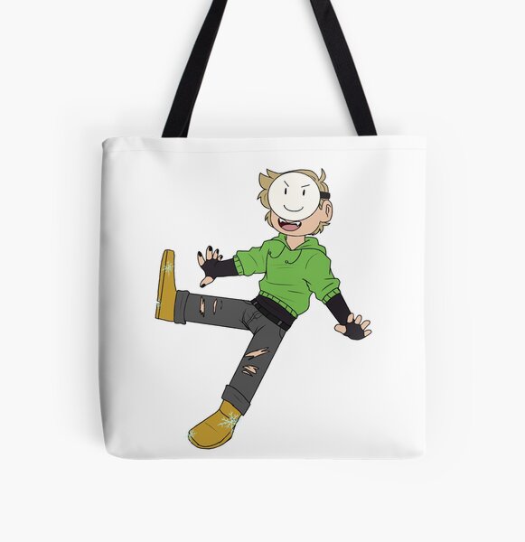 Dream and his Ice Boots All Over Print Tote Bag RB2608 product Offical Dream Merch