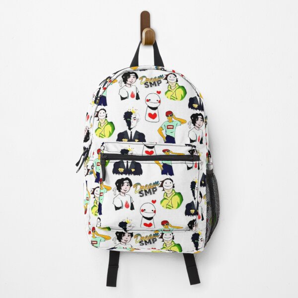  Dream Smp Cartoon - Dream SMP Lovers Backpack RB2608 product Offical Dream Merch