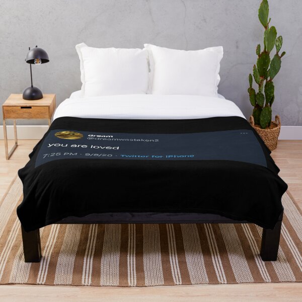 Dream You Are Loved Tweet Throw Blanket RB2608 product Offical Dream Merch