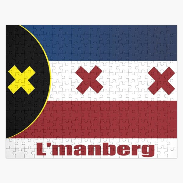 Dream Team SMP Lmanberg Flag  Jigsaw Puzzle RB2608 product Offical Dream Merch